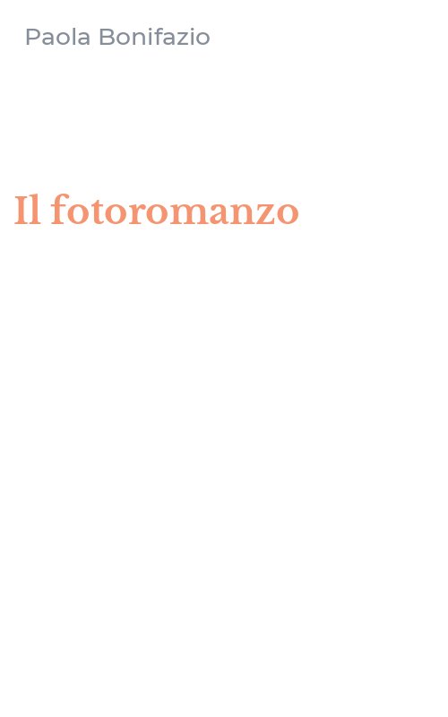 Il fotoromanzo
