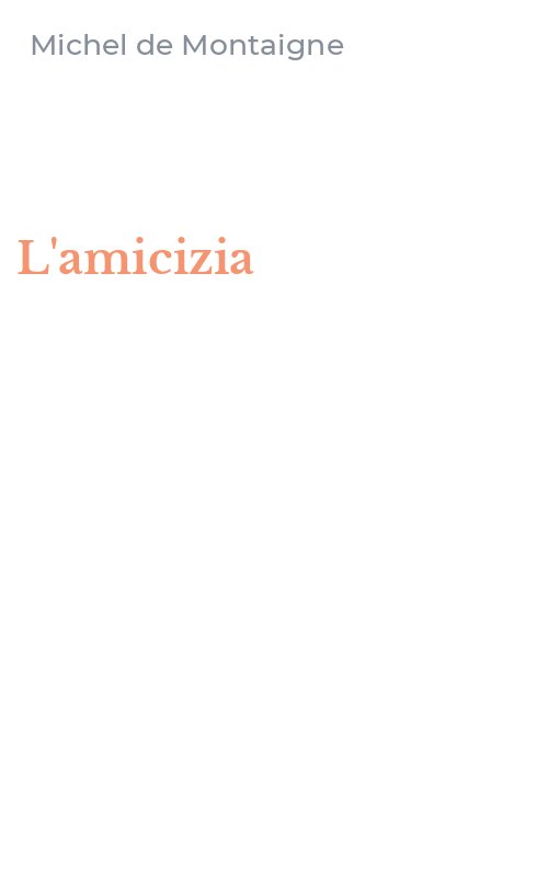 L'amicizia