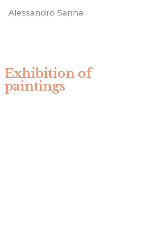 Exhibition of paintings