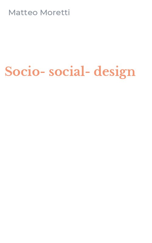 Socio-social-design