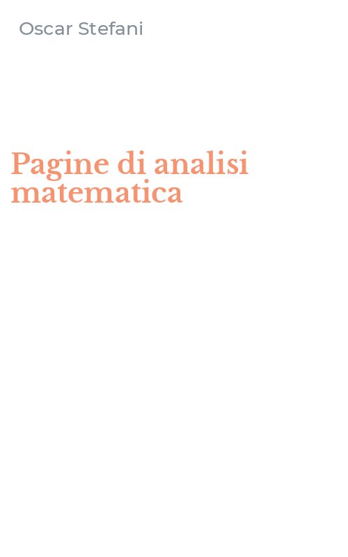 Pagine di analisi matematica