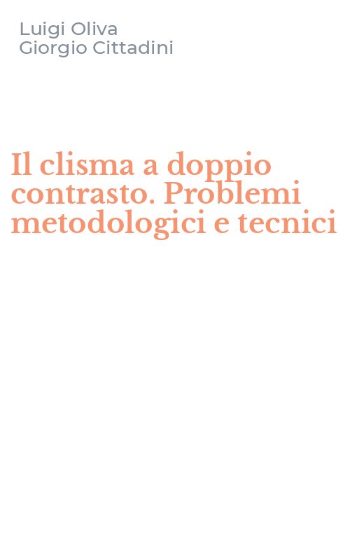 Il clisma a doppio contrasto. Problemi metodologici e tecnici