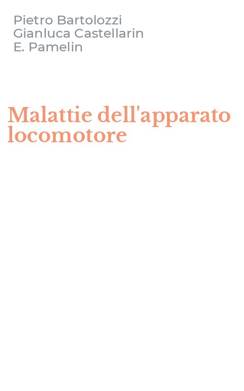 Malattie dell'apparato locomotore
