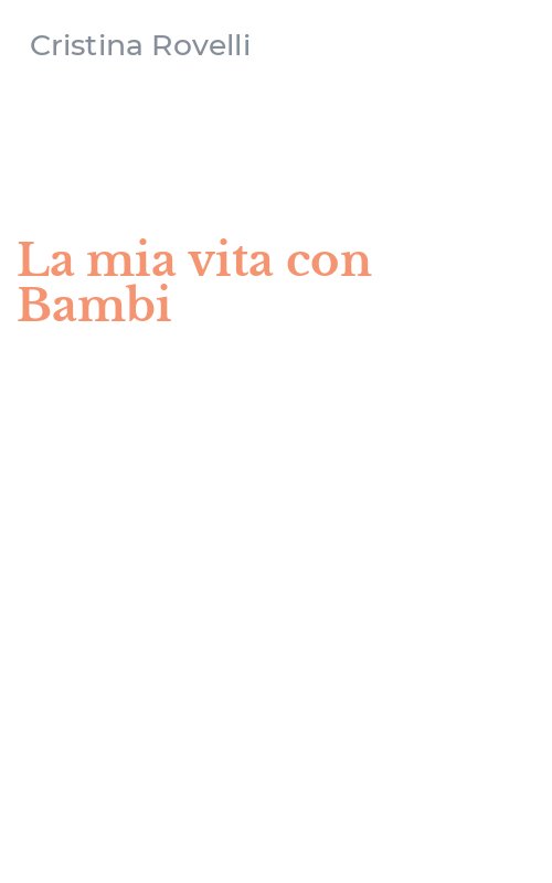 La mia vita con Bambi