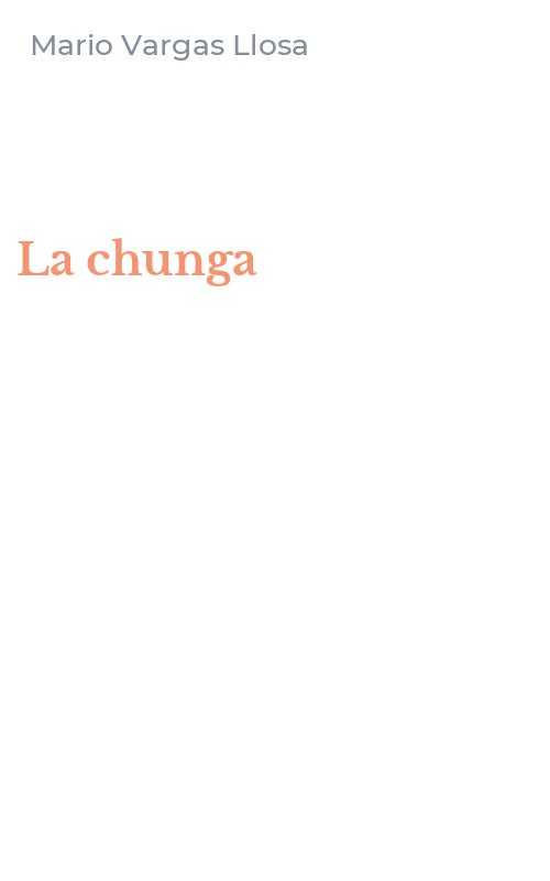 La chunga