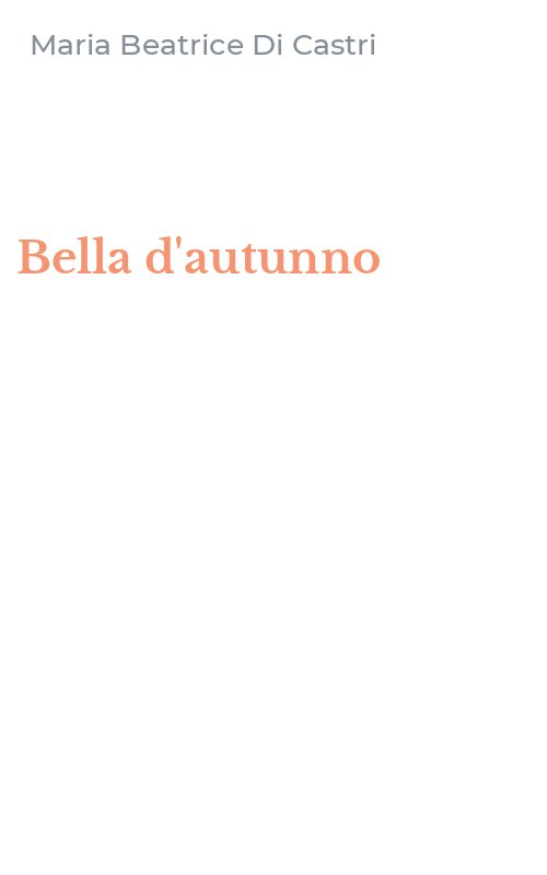 Bella d'autunno