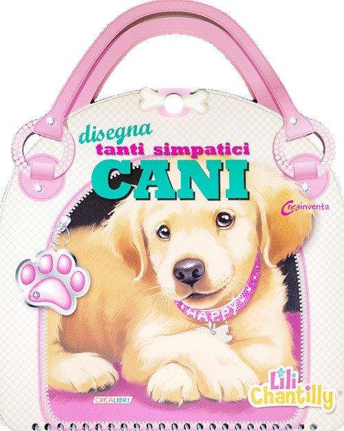 Disegna tanti simpatici cani. Con adesivi