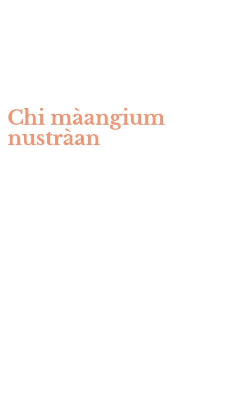 Chi màangium nustràan