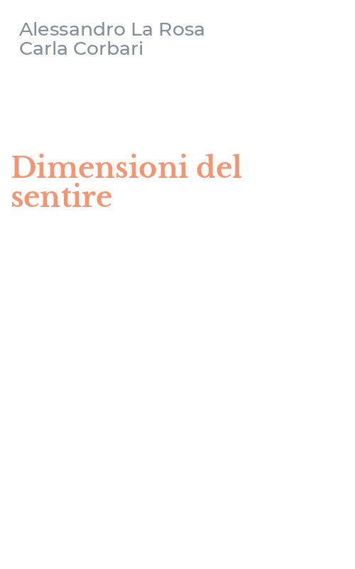 Dimensioni del sentire