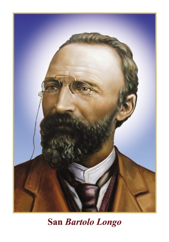 SANTINO San BARTOLO LONGO 7X10 CM