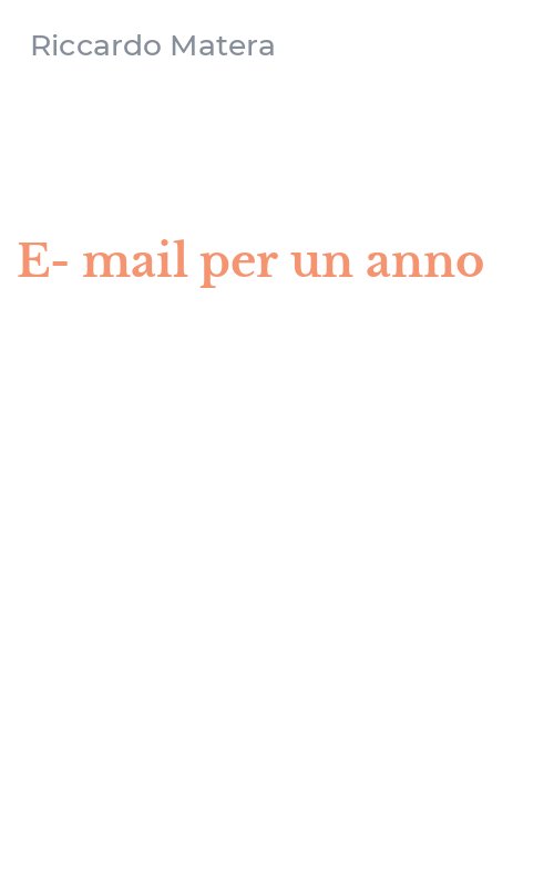 E-mail per un anno