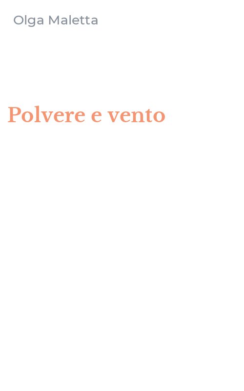 Polvere e vento