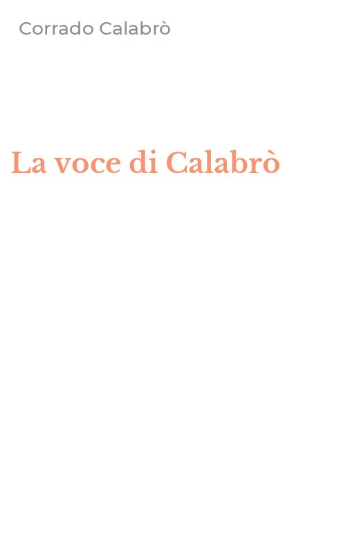 La voce di Calabrò