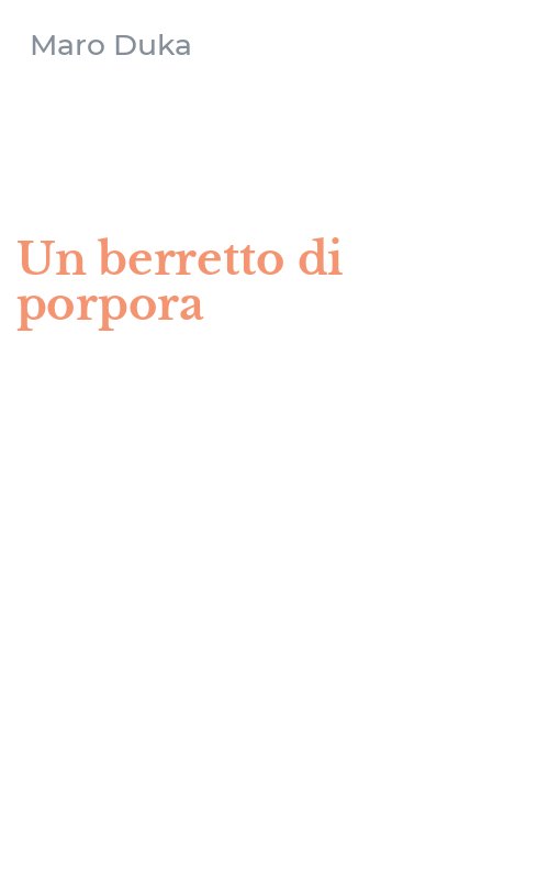 Un berretto di porpora