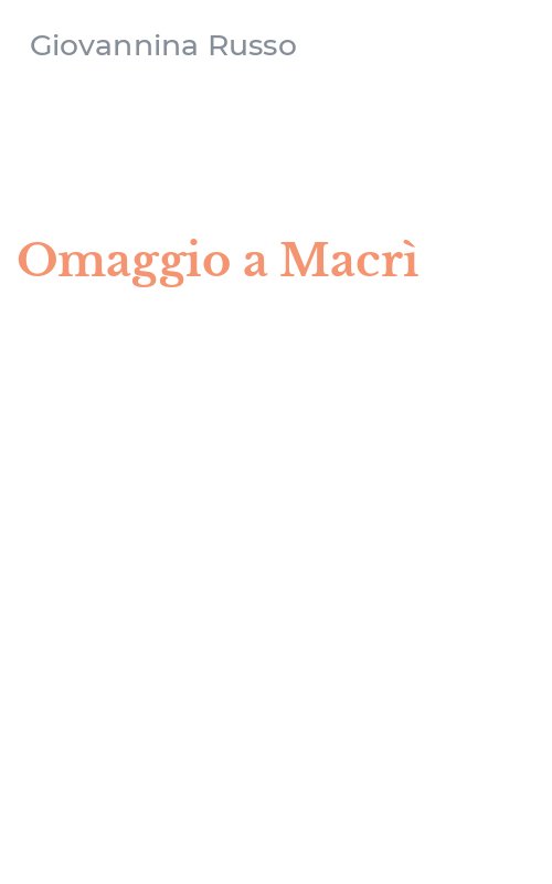 Omaggio a Macrì