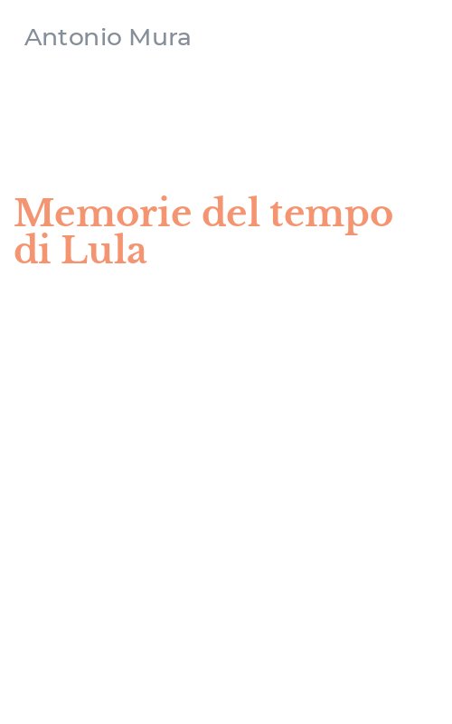 Memorie del tempo di Lula