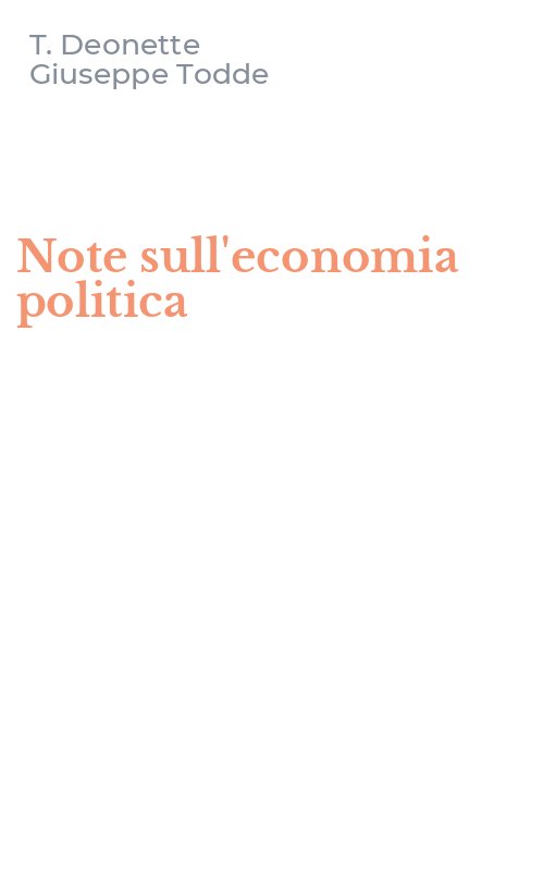 Note sull'economia politica