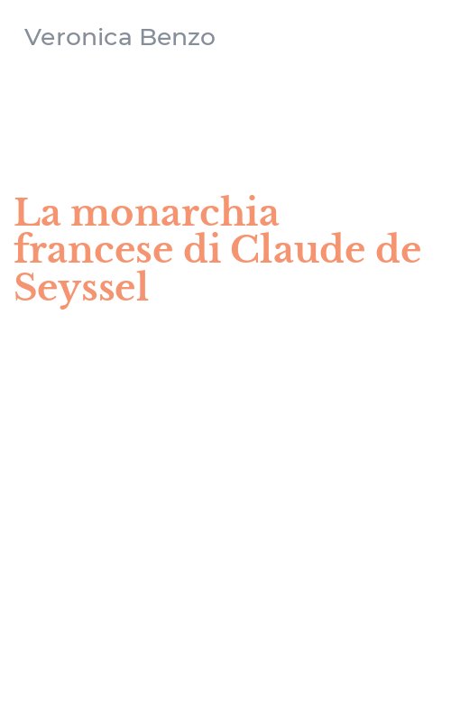 La monarchia francese di Claude de Seyssel