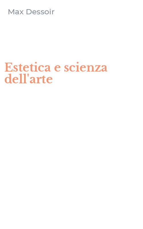 Estetica e scienza dell'arte