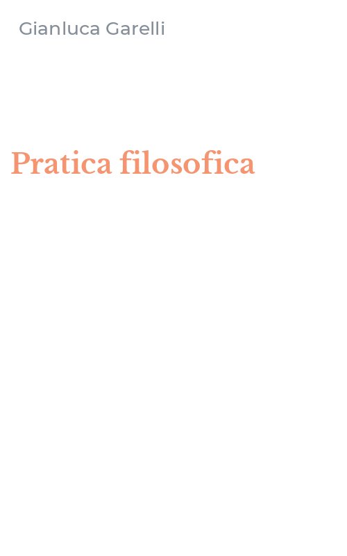 Pratica filosofica