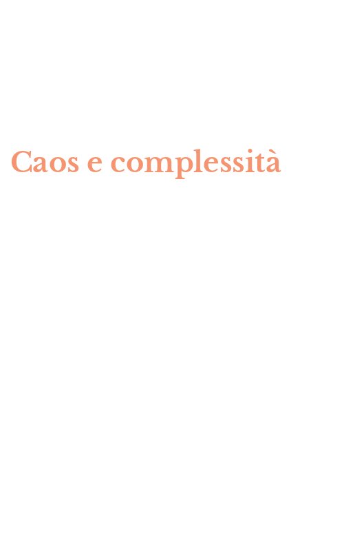 Caos e complessità