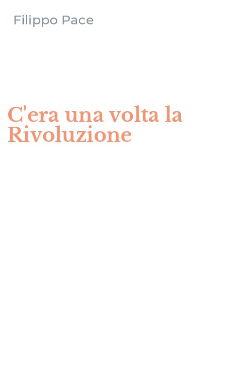C'era una volta la Rivoluzione