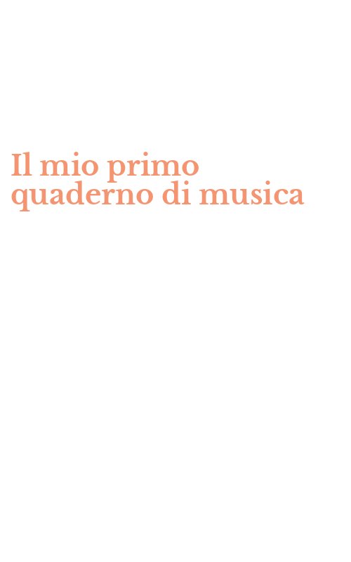 Il mio primo quaderno di musica