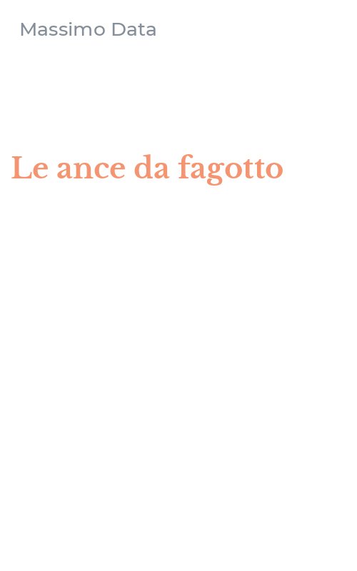 Le ance da fagotto
