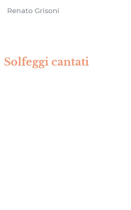 Solfeggi cantati