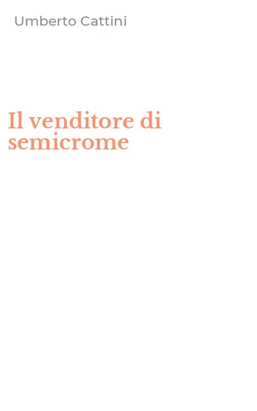 Il venditore di semicrome