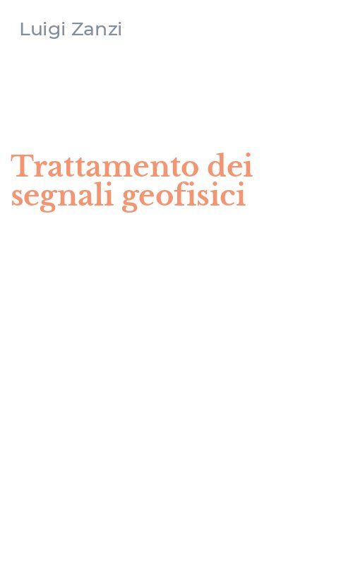 Trattamento dei segnali geofisici