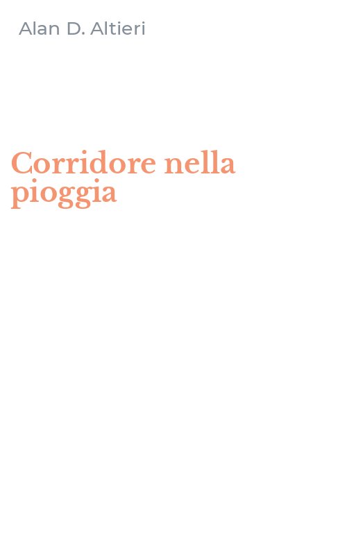 Corridore nella pioggia