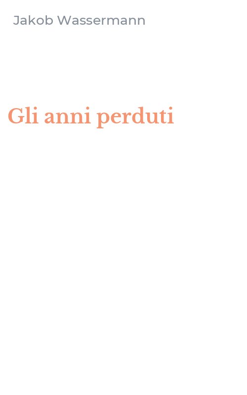Gli anni perduti