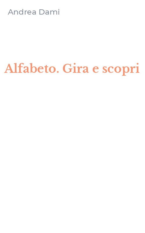 Alfabeto. Gira e scopri