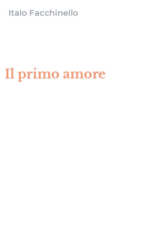 Il primo amore