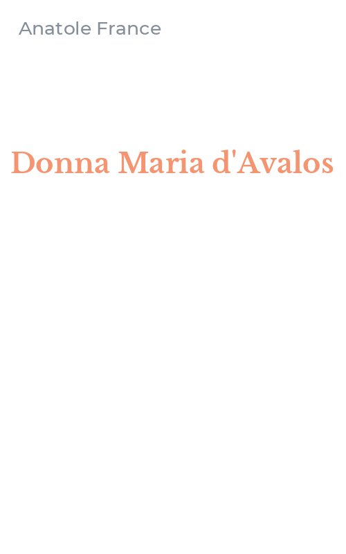 Donna Maria d'Avalos