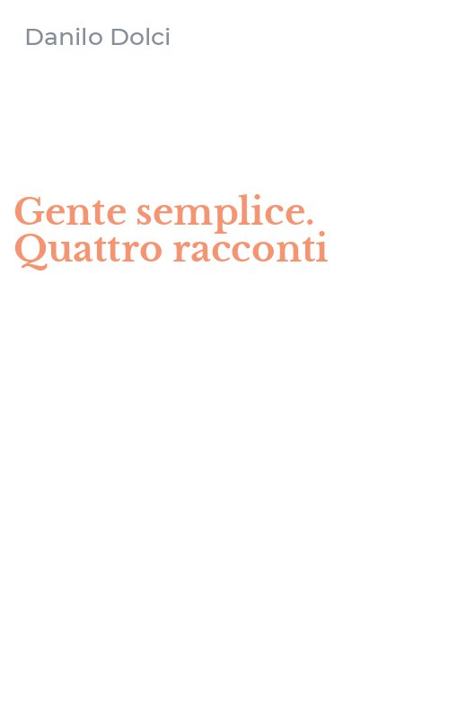 Gente semplice. Quattro racconti