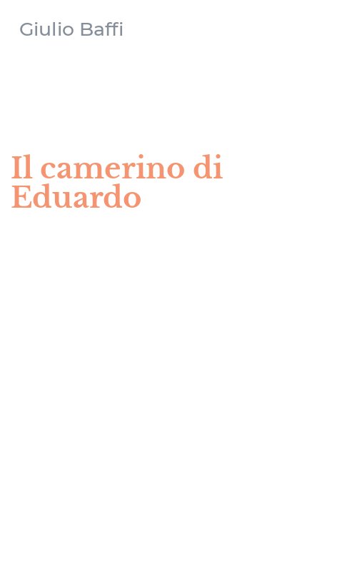 Il camerino di Eduardo