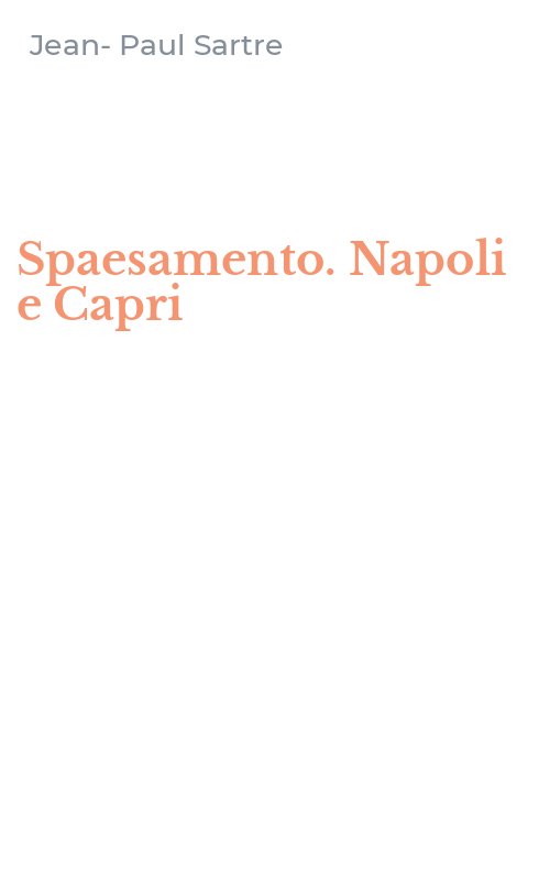 Spaesamento. Napoli e Capri