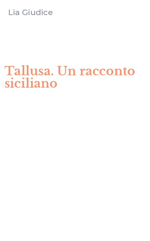 Tallusa. Un racconto siciliano