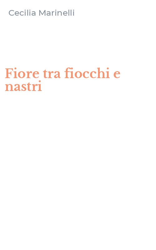 Fiore tra fiocchi e nastri