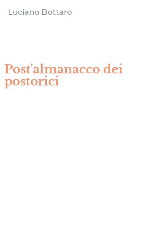Post'almanacco dei postorici