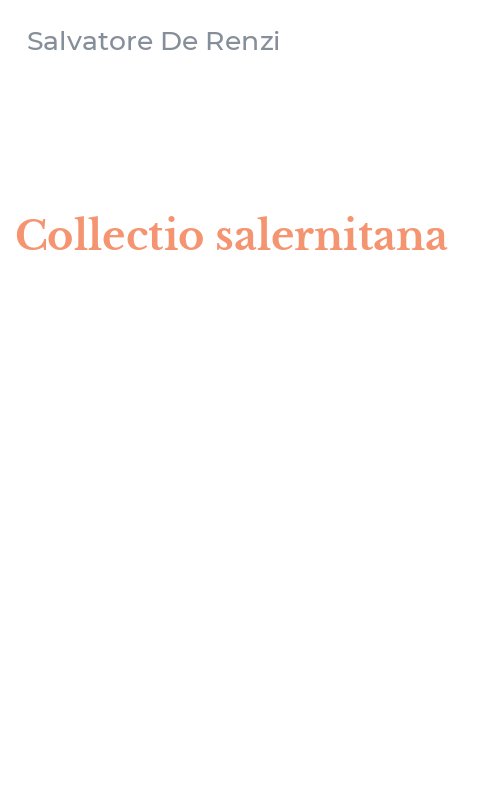 Collectio salernitana