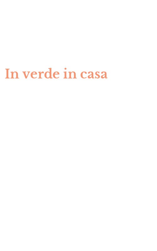 In verde in casa