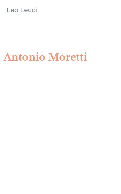 Antonio Moretti
