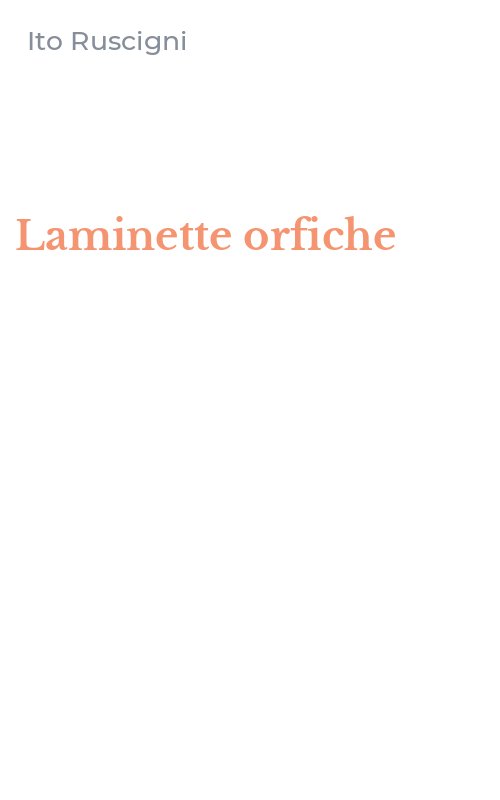 Laminette orfiche