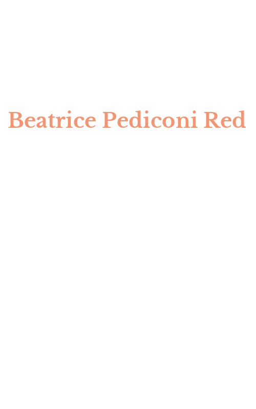 Beatrice Pediconi Red