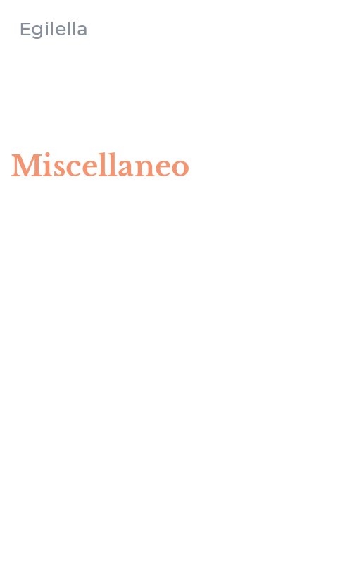 Miscellaneo