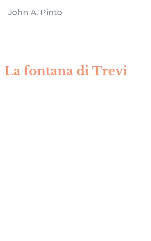 La fontana di Trevi