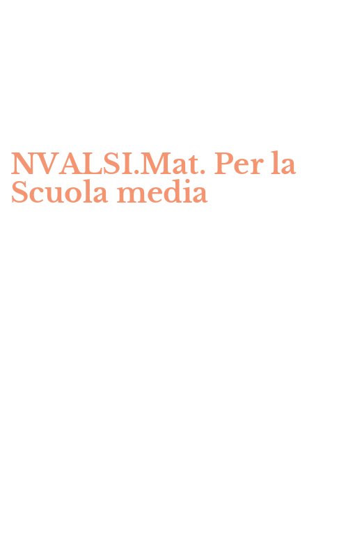 NVALSI.Mat. Per la Scuola media